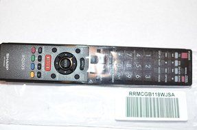 Sharp LED TV Remote Control GB118WJSA Supplied with models: LC-60EQ10 LC-60EQ10U LC-60SQ10 LC-60SQ10U LC-60SQ15...