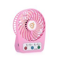 D-FantiX 3-inch Mini Portable Fan 4 Speeds Rechargeable USB Desktop Fan Personal Fan Small Handheld Fan Battery... N3