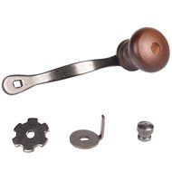 Manual Coffee Grinder,YINGMO Vintage Style Manual Coffee Bean Grinder Spice Herbs Wooden Retro Burr Mill,Strong... N3