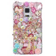 Note 4 Case,Yaheeda 3D Fashion Bling PC Hard Case for Samsung Galaxy Note 4 (2014) N4