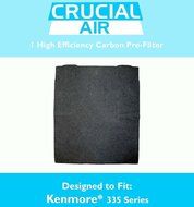High Quality Kenmore 335 Series Carbon Pre-Filter - Kenmore Air Purifier Models: 83200, 83202 - Compare To Part... N2