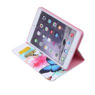 iPad Mini 1/2/3 Case, Firefish High Quality PU Leather Wallet Case [Card Pockets] and Kickstand Feature Case for... N138