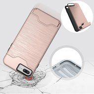 iPhone 7 Card Holder Case,Inspirationc Shockproof Anti-scratch Hard Shell Carrying Case Cover for iPhone 7 4.7... N2