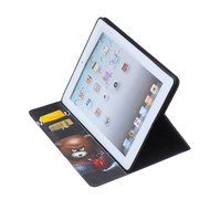 iPad Mini 1/2/3 Case, Firefish High Quality PU Leather Wallet Case [Card Pockets] and Kickstand Feature Case for... N163