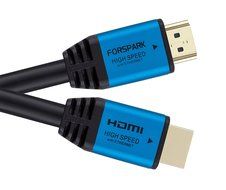 FORSPARK High Speed Ultra HDMI Cable 8ft with Ethernet ,Full HD, Supports 4K, 3D, 1080p Full HD Latest Version...