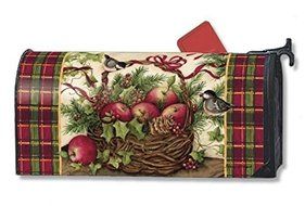 MailWraps Winter Basket Mailbox Cover #05001 by Magnetworks