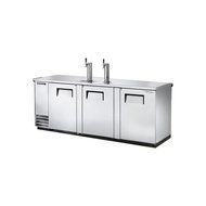 True 2 Keg Stainless Steel Direct Draw Beer Dispenser