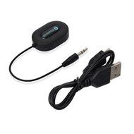 Smartcoco Wireless Bluetooth 3.5mm Car Music Audio Receiver Adapter +USB Cable N4