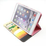 iPad Mini 1/2/3 Case, Firefish High Quality PU Leather Wallet Case [Card Pockets] and Kickstand Feature Case for... N177