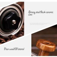 Becoler Hand Coffee Grinder Manual Coffee Grinder Home Coffee Bean Grinder Mini (Black) N4