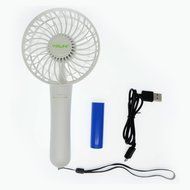 LIPPO Household USB Fan Portable Summer Cooling Fan 2-way Powered Convenient Mini Cooler (Palm-Leaf 183, Black) N3