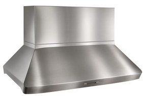 Best IP29M54SB 54&quot; Centro Island Mount Chimney Style Hood with Heat Sentry Automatic Sensor Control Filter Clean...