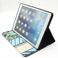 iPad Mini 1/2/3 Case, Firefish High Quality PU Leather Wallet Case [Card Pockets] and Kickstand Feature Case for... N197