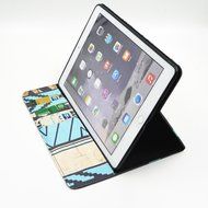 iPad Mini 1/2/3 Case, Firefish High Quality PU Leather Wallet Case [Card Pockets] and Kickstand Feature Case for... N198