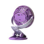 USB Rechargeable Battery Operated Clip On Fan, FLOVEME [ Mini Desk Fan ] Portable Handheld Electric Fan for Baby... N2