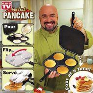 2-in-1 Four Picture Perfect Pancake Maker Pan and Omelet Maker Pan N2