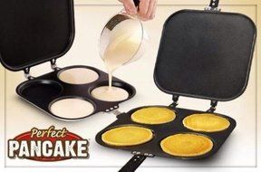 2-in-1 Four Picture Perfect Pancake Maker Pan and Omelet Maker Pan N3