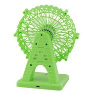 Number-One Portable Fan Sky Wheel Shaped Mini USB Rechargeable Fan Desk Table Fans Electric Personal Fan Adjustable... N3