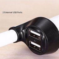 Cideros Aroma Diffuser Car Charger Humidifier Air Purifier with 2 Port USB Charger Aromatherapy Essential Oil... N2