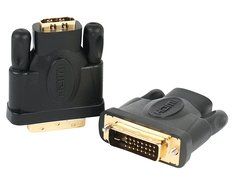 Benfei DVI-D DVI to HDMI Adapter, DVI to HDMI Bidirectional Male to Female Converter with Gold-Plated Cord 2 Pack N5
