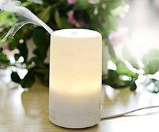 TAKSON Portable Essential Oil Diffuser,Aromatherapy Diffuser Ultrasonic Air Humidifier with 4 Timer Settings Anti-dry...