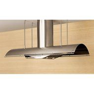 Zephyr 60W in. Trapeze Island Range Hood N2