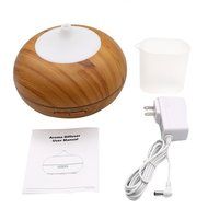 Essential Oil Diffuser, SCOPOW 300ml Wood Grain Cool Mist Aroma Diffuser with [ Timer, Auto Shut-off, 7 Colors... N2