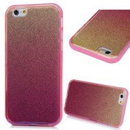 iPhone 6S Plus Case,iPhone 6 Plus Case (5.5") - 3 in 1 Shock-absorption Soft TPU Rubber Skin Case + PC Frame Bumper... N37