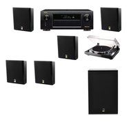 M&amp;K Sound MP150II Wall Speaker 5.1 Thorens TD-240-2 X12 Denon AVR-X5200W