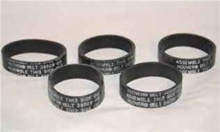 5 Hoover Canister Vacuum Cleaner Belts 38528-011 38528011 Spirit Belt