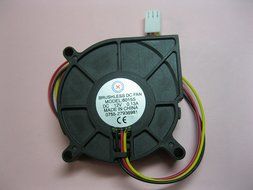 2 pcs Brushless DC Blower Fan 6015S 12V 3 Wires 60x60x15mm Sleeve-bearing Skywalking
