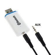 YETOR USB Bluetooth Wireless Audio Music Receiver Adapter 3.5mm Stereo Output for Headphones Portable Speakers... N12