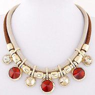 1 Piece Charm Beauty Women&#039;s Ladies Chain Pendant Bib Statement Necklace Jewelry N3