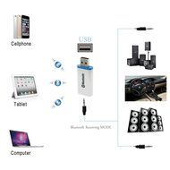 YETOR USB Bluetooth Wireless Audio Music Receiver Adapter 3.5mm Stereo Output for Headphones Portable Speakers... N13