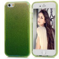 iPhone 6S Plus Case,iPhone 6 Plus Case (5.5") - 3 in 1 Shock-absorption Soft TPU Rubber Skin Case + PC Frame Bumper... N40