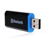 YETOR USB Bluetooth Wireless Audio Music Receiver Adapter 3.5mm Stereo Output for Headphones Portable Speakers... N16