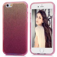 iPhone 6S Plus Case,iPhone 6 Plus Case (5.5") - 3 in 1 Shock-absorption Soft TPU Rubber Skin Case + PC Frame Bumper... N45