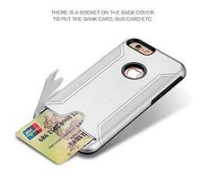TYoung Transformer Series Soft Silicone Housing Anti Slip PC Back [ Can Put Card ] Shockproof Case Cover Skin... N13