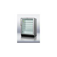 Summit SCR600BLOS 24" Commercially Approved Outdoor Wine Cellar with 5.5 cu. ft. Capacity Solid Glass Door Adjustable...