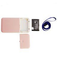 Somnr&reg;&nbsp; Pink Mini Usb Bladeless Fan Chargeable Genuine Ultra-thin Handheld the Ifan Creative Air Conditioning...