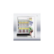 Summit BI605R 24&quot; Built-in Capable Compact Refrigerator-Freezer with 6.1 cu.ft. Capacity Adjustable Wire Shelves... N2