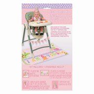 Pink Safari First Birthday Party Blowers, 8ct N21