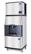 Manitowoc IY-0606A-SPA-310 635 Lb Air-Cooled Half Cube Ice Machine w/ SPA-310 Hotel Dispenser