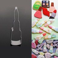 Y&amp;XL&amp;H Fashion Lady's Lipstick Shape Cookie Cutters Fruit Cut Molds Stainless Steel N3