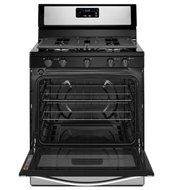 WHIRLPOOL RANGES, OVENS &amp; COOKTOPS 1028767 30&quot; 4.4 cu.ft. Single Oven Free-Standing Gas Range, Black N4