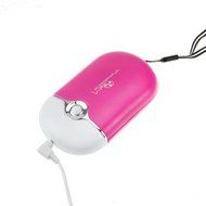 BXT Portable Mute Battery/USB Power Personal Air Condtioner Mini Fan Summer Sports Travel Handheld Bladeless Pocket...