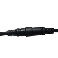 Hanvex HDX12 12ft 18AWG 2.1mm x 5.5mm DC Plug Extension Cable for Power Adapter, Black, Heavy Duty