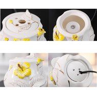 LOTOS&reg; Household 300ML Yellow Ceramic Colorful Essential Oil Aromatherapy Humidifier N2