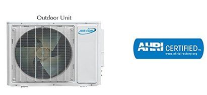 AirCon 12000BTU 15 SEER Ductless Mini Split Air Conditioner Heat Pump w/ DC Inverter, Cooling,Heating,Dehumidify...