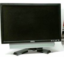 DELL,E198WFPF, VGA &amp; DVI, 19W LCD, Black, REGULAR STAND
